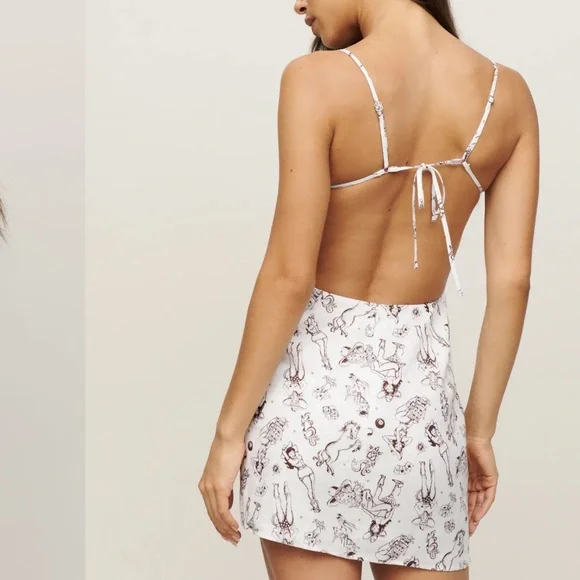 Reformation Lambert Mini Dress - Picture 2 of 3